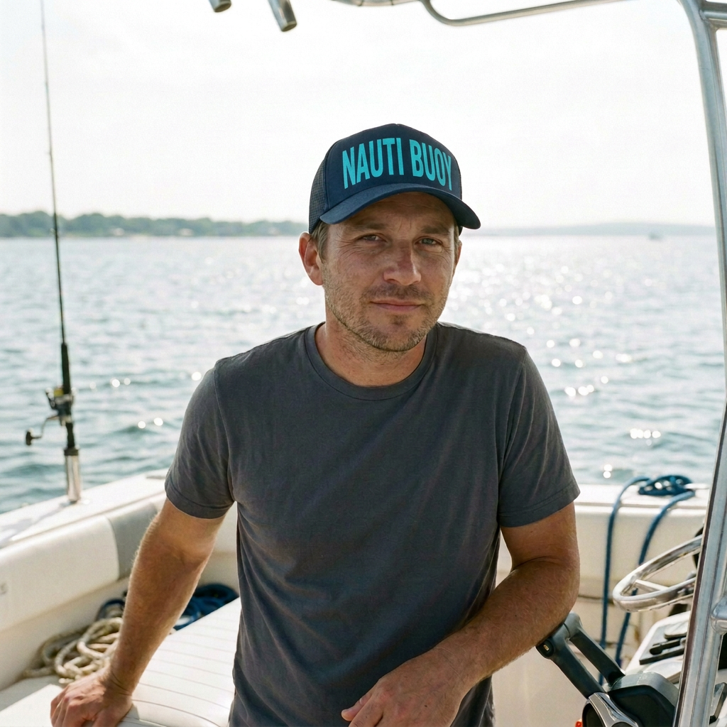 Nauti Buoy Lake Hat Nauti Buoy lake hat — lifestyle photo