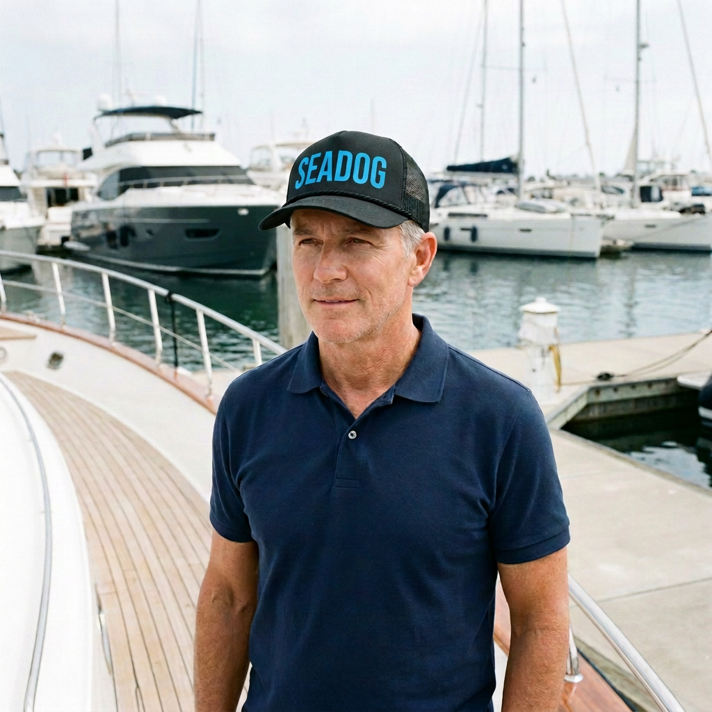 Seadog Boat Hat Seadog boat hat — lifestyle photo